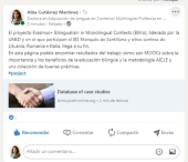 Alba Gutiérrez Linkedin profile